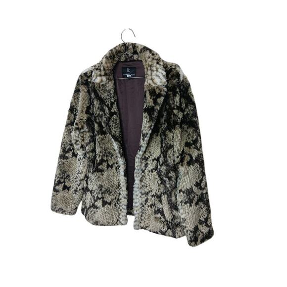 Unreal Fur Fame Faux Fur Jacket SZ S - Picture 4 of 14